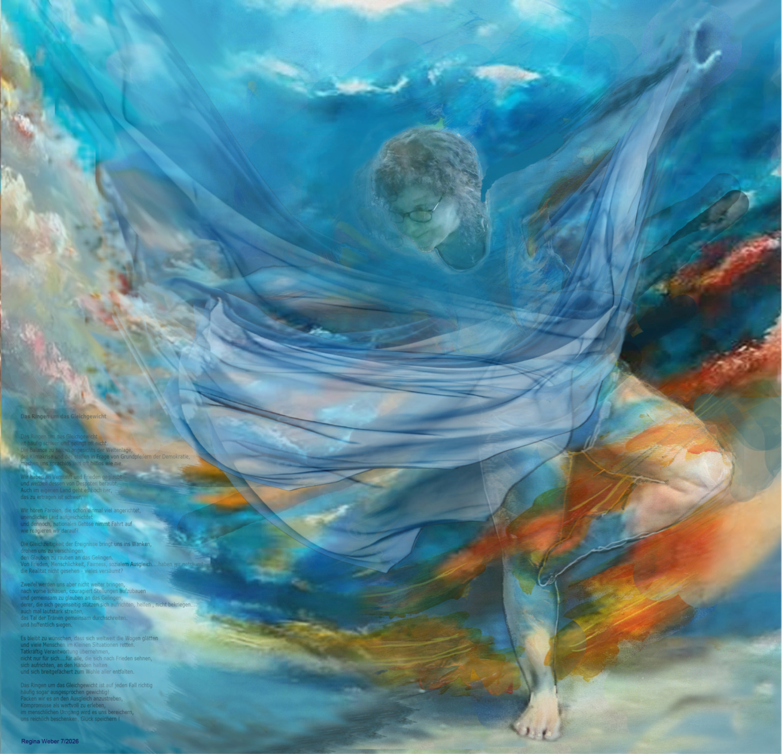 Lichtbild 140 x 135 cm